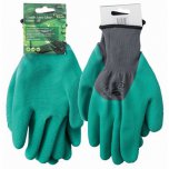 crinkle latex gloves green