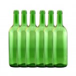 Young's Ubrew Wine Bottles (Pack of 6) - Green