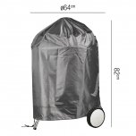 Pacific Lifestyle Barbecue Kettle Aerocover Round 64 x 83cm