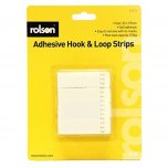 Rolson 12pc Hook & Loop Strips