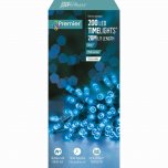 Premier Decorations Timelights Battery Operated Multi-Action 200 LED - Blue
