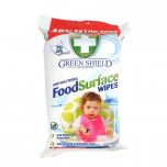 Green Shield Anti-Bacterial Food Surface Wipes (Pack of 70)