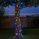 Smart Solar Firefly String Lights - 100 Multi Coloured LEDs