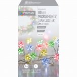 Premier Decorations MicroBrights Star Cluster M/A 80LED-Rainbow