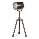 Jake Task Table Lamp Antique Silver And Copper
