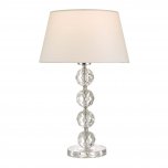 Aletta Table Lamp Clear With Shade