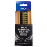 Birch Polishing Brushes Twin Pack