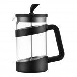 Cafe Ole Style Cafetieres with Plastic Frame 3 Cup Matt Black