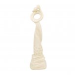 Solstice Sculptures Romantic Twist 62cm in Ivory Effect