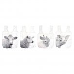 Fallen Fruits Foldable Bag - Farm Animal Assorted (1 Only)