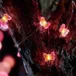 30 Butterfly Firefly Solar String Lights