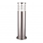 SEARCHLIGHT LOUVRE OUTDOOR-1LT OUTDOOR POST(HEIGHT 45cm),STAINLESS STEEL,CLEAR POLYCARBONATE