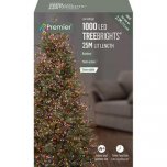 Premier Decorations TreeBrights Multi-Action 1000 LED with Timer - Rainbow