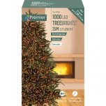 Premier Decorations TreeBrights Multi-Action 1000 LED with Timer - Vintage Gold & Red