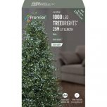 Premier Decorations TreeBrights Multi-Action 1000 LED with Timer - White