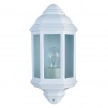 SEARCHLIGHT OUTDOOR & PORCH WALL LIGHT WHITE FLUSH