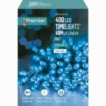 Premier Decorations Timelights B/O Multi-Action 400 LED - Blue