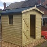 8 X 6 APEX SHED