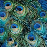 Ambieante 3-Ply Napkin Peacock Feathers FSC Mix