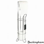 Buckingham Chrome Toilet Roll Holder - 58cm