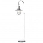  Dar Terrace Floor Lamp Antique Chrome