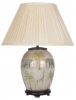 Pacific Lifestyle Jenny Worrall Medium Oval Glass Table Lamp