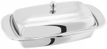 Stellar Traditional Stainless Steel Butter Dish