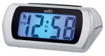 Acctim Auric LCD Alarm Clock - Silver