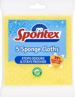 Falcon Spontex Sponge Cloths - 5pk