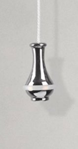 Miller Classic Light Pull Acorn - Chrome