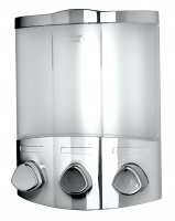 Croydex Euro Soap Dispenser Trio Chrome