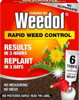 Weedol Rapid Weed Control x 6 tubes