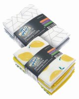 Micro Brite 5pk Microfibre Cleaning Cloths Assorted