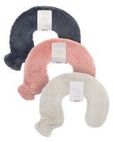 Country Club Popcorn Plush Neck Hot Water Bottle with Cover - Assorted Colours