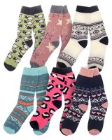 Country Club Ladies Heat Controlled Socks - Assorted Colours