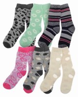 Country Club Therma Feet Extra Warm Thermal Socks - Ladies Assorted