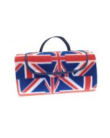 Beamfeature Country Club Picnic Blanket Union Jack - 130cmx130cm