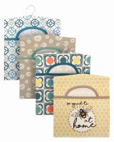 Country Club On Trend Design 100% Cotton Peg Bag with Hanger - Assorted