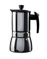 Cafe Ole Espresso Coffee Maker 4 Cup Stainless Steel