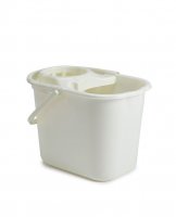 Whitefurze 14L Value Mop Bucket - Cream