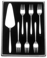 Stellar Cutlery Winchester 7 Piece Cake Set