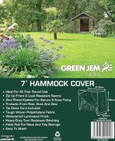 Green Jem 7' Hammock Cover