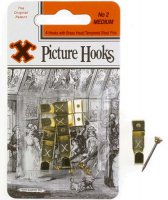 X No.2 Picture Hooks (Pack of 4)