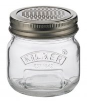 Kilner Storage Jar & Fine Grater Lid - 0.25 Litre
