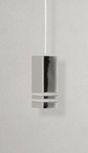 Miller Classic Light Pull Square Small - Chrome