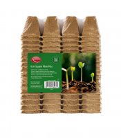 Ambassador Square Fibre Pots 6cm - Pack of 80