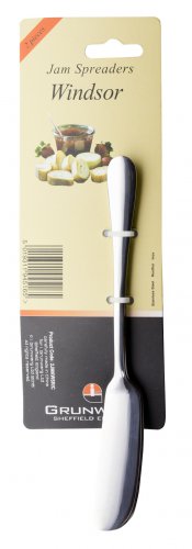 Grunwerg Cutlery Windsor Pattern Jam Spreader / Knife Set of 2