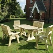 Churnet Valley Ergo 6 Seat Table Set