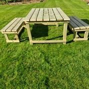 Churnet Valley Butchers Table Set