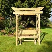 Churnet Valley Tokoyo Arch 4' With Ashcome Bench